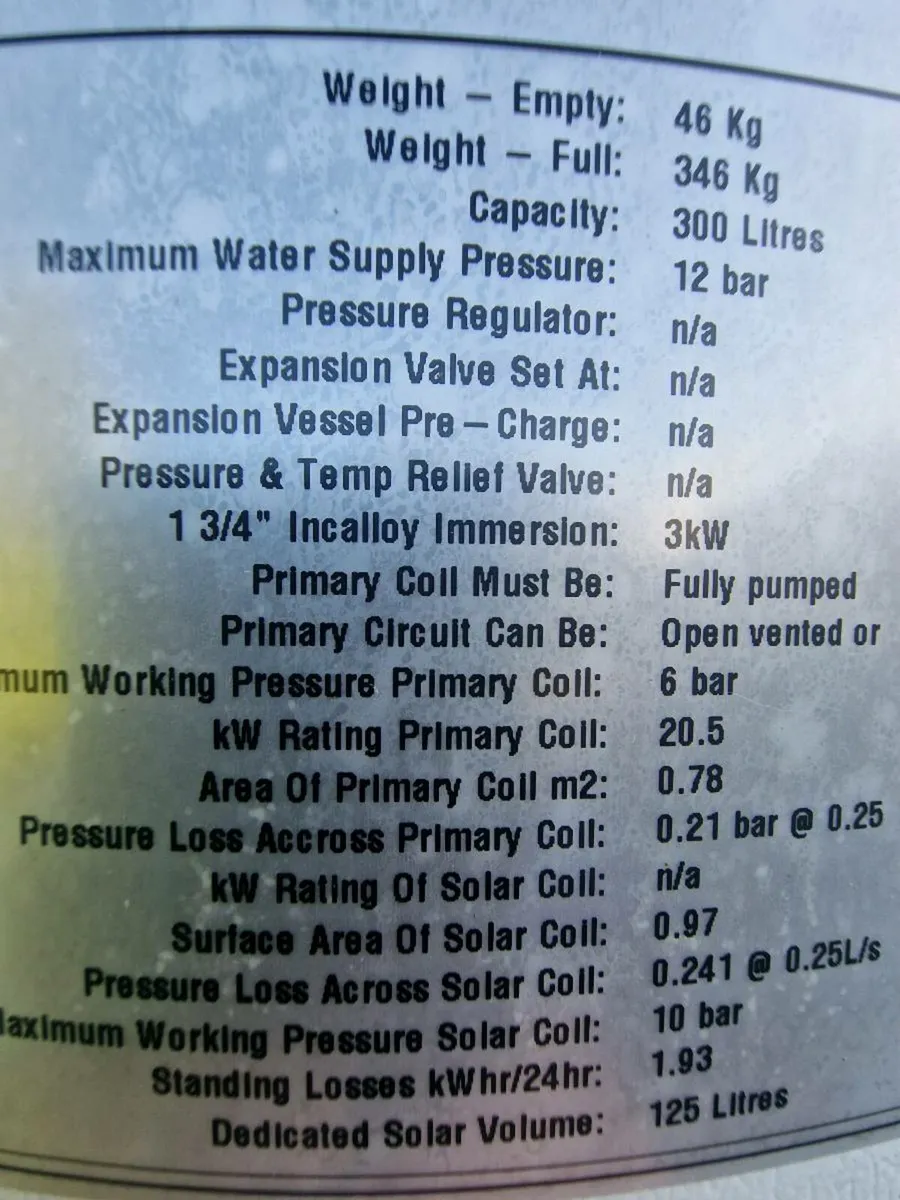 Hot Water Cylinder - Image 2