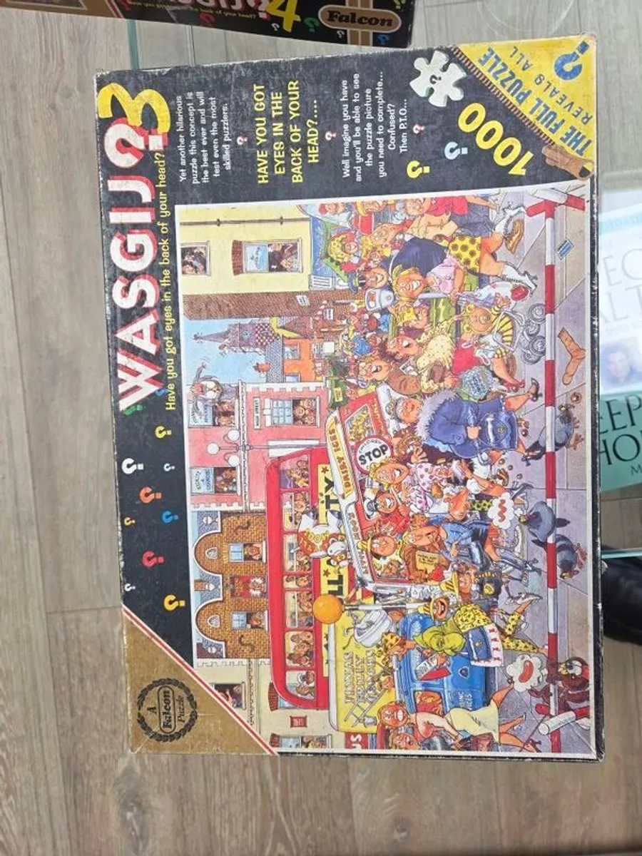 Wasgij Jigsaw Puzzles 1000 pieces - Image 1
