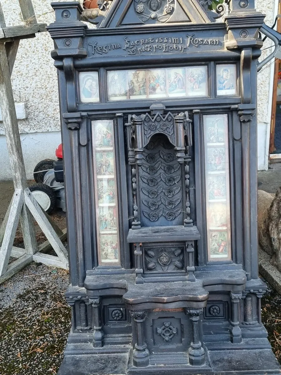 Antique carved piece from convent - Image 1