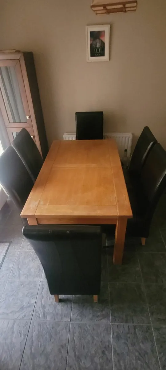 Dining table and chairs - Image 2