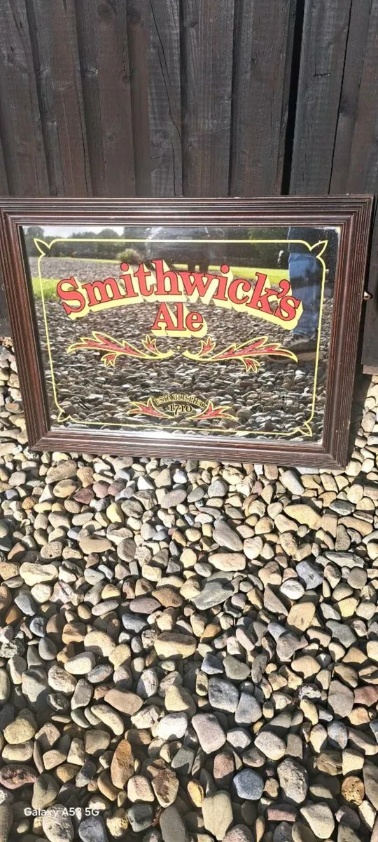 Old  original  Smethwicks mirror