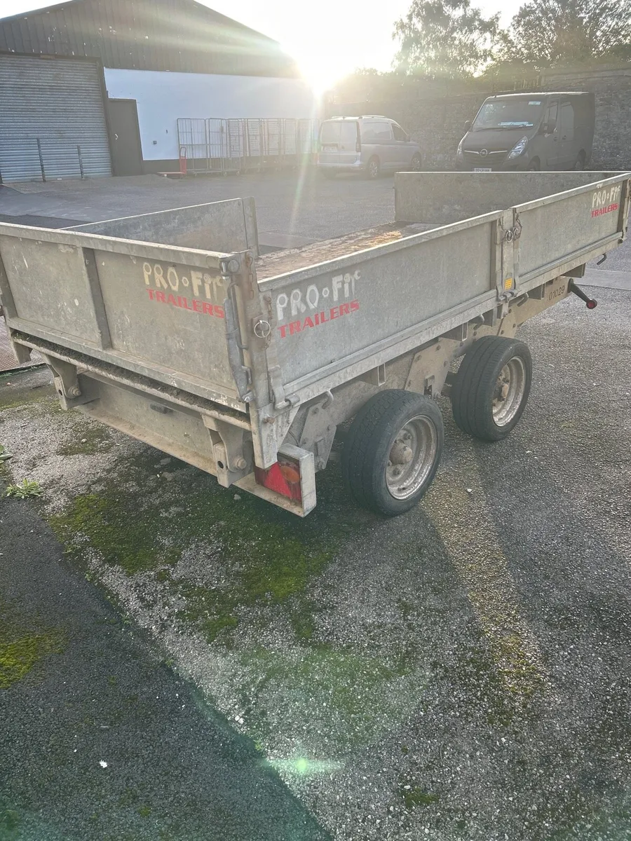 10 x5”6 ft pro- fit electric tipper trailer - Image 2