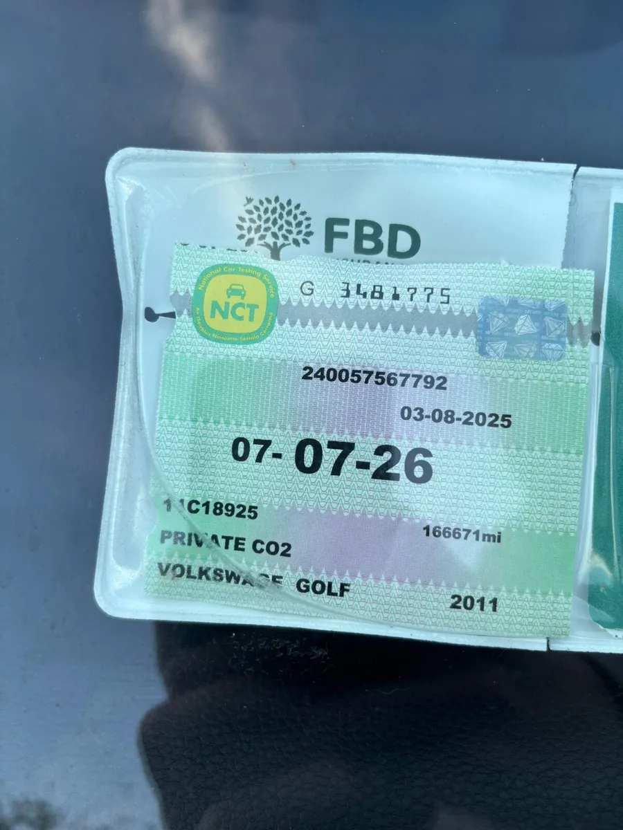 Volkswagen Golf 2011 - NCT till July 2026 - Image 3