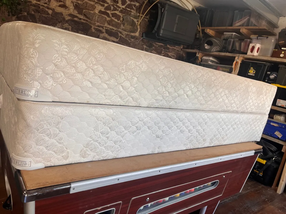 Free Two extra long twin foam mattresses - Image 2