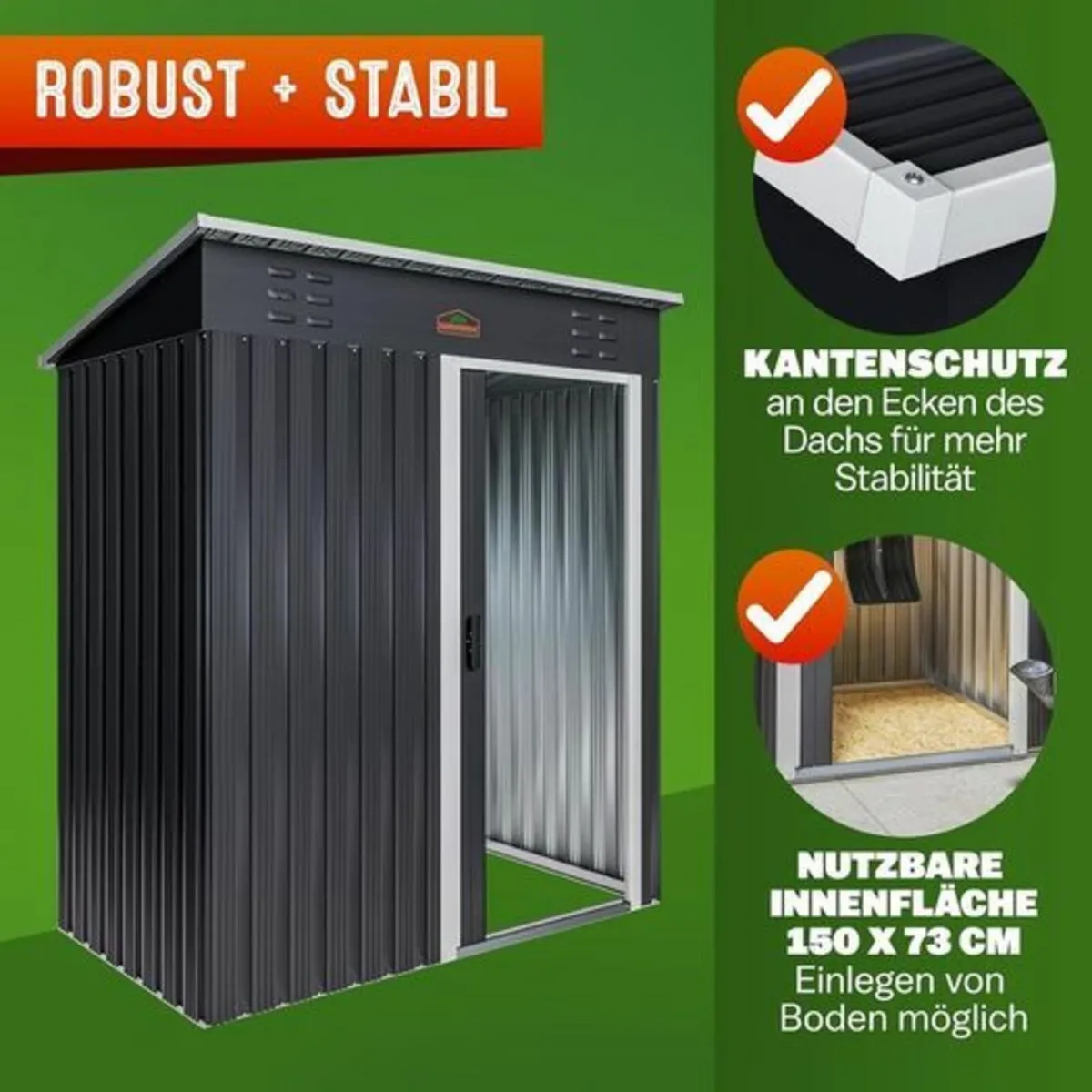 Metal Tool Shed - Image 4