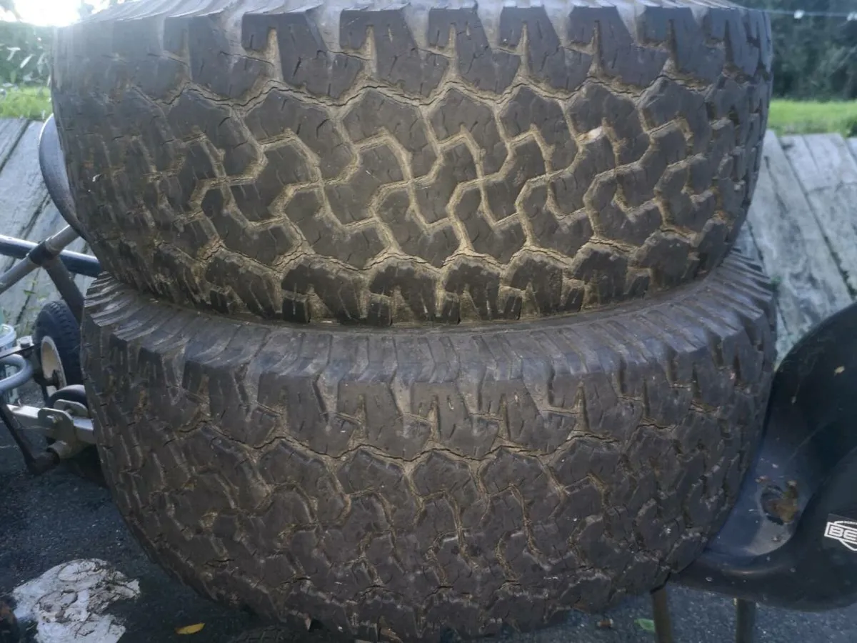 Bf goodrich all terrain tyres land cruiser - Image 4