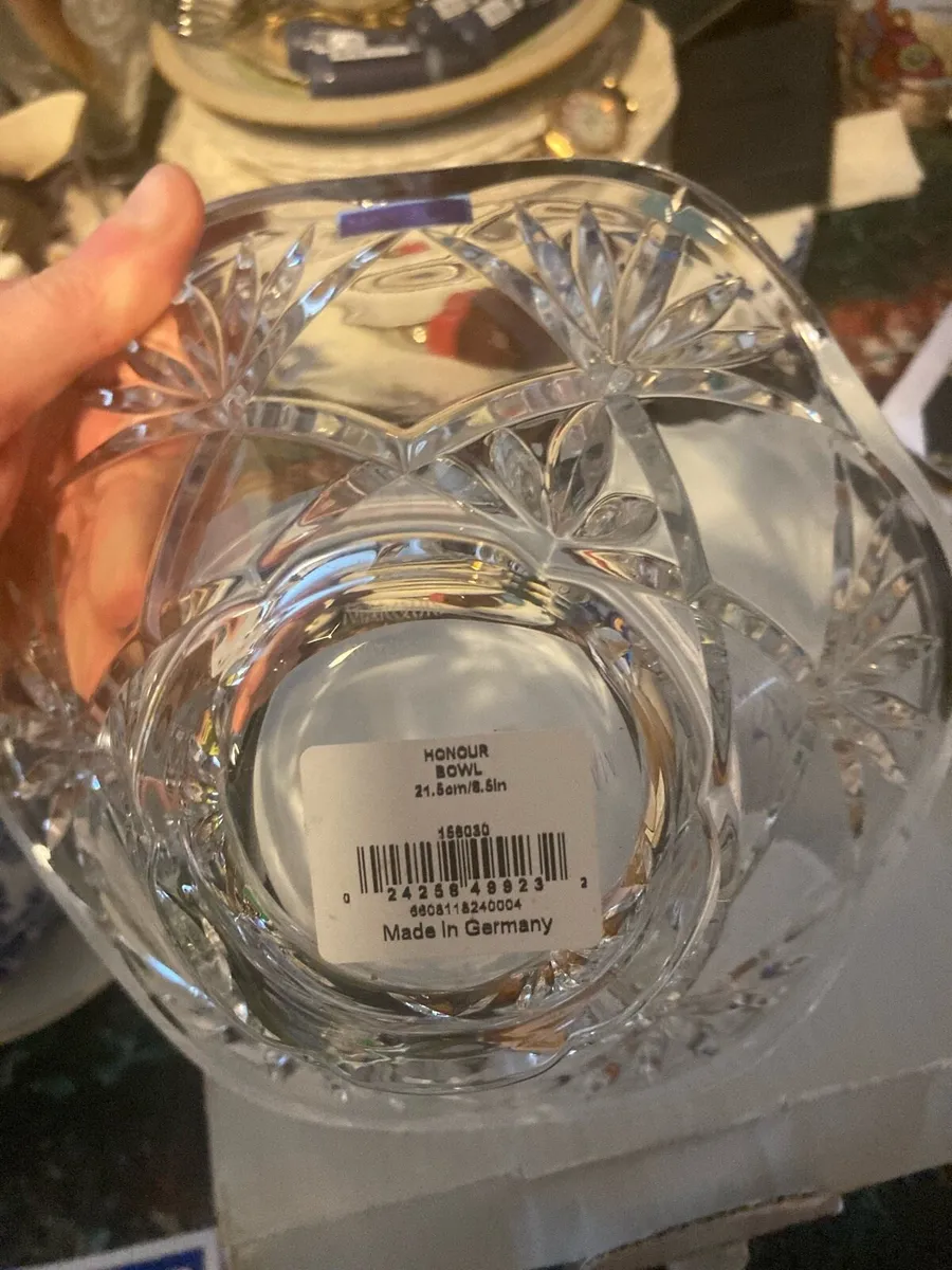 Waterford crystal bowl with box free postage - Image 3