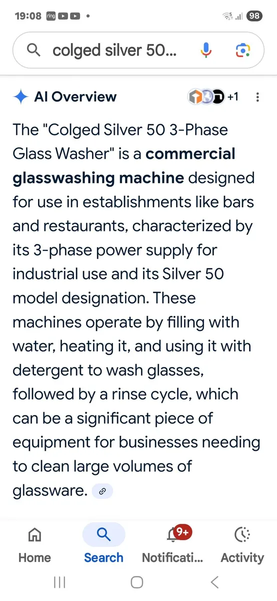 Colged commercial glass washer - Image 3