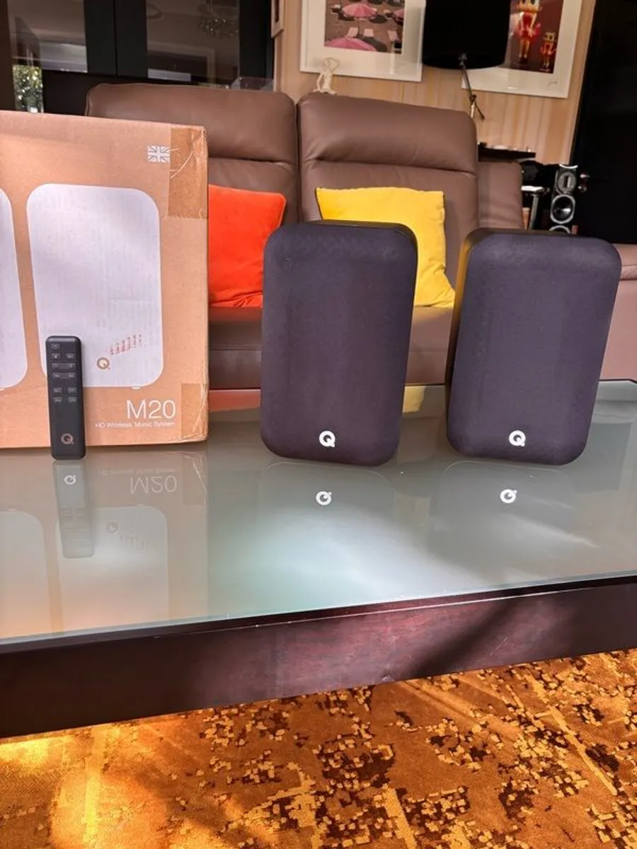 Powered Q Acoustic M20 Speakers. - Image 2