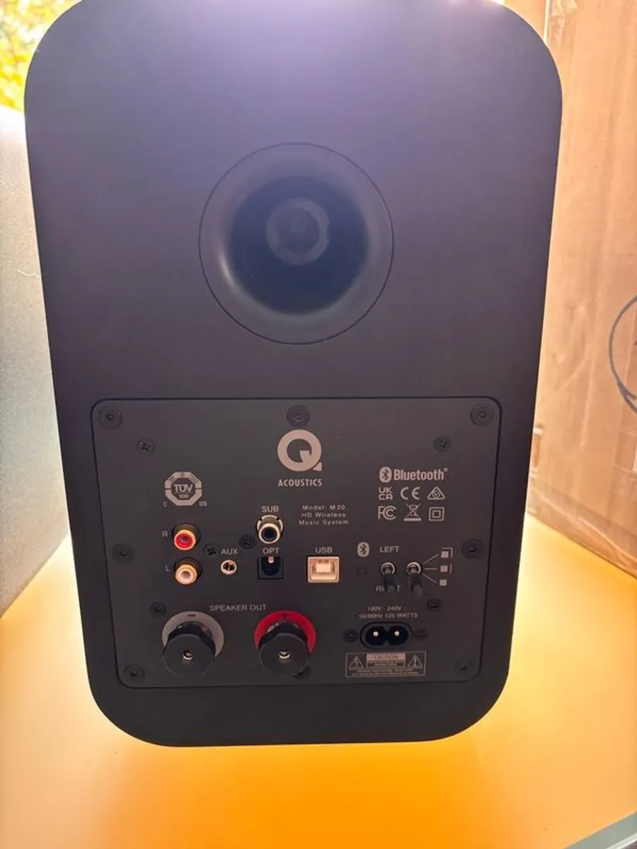 Powered Q Acoustic M20 Speakers. - Image 3