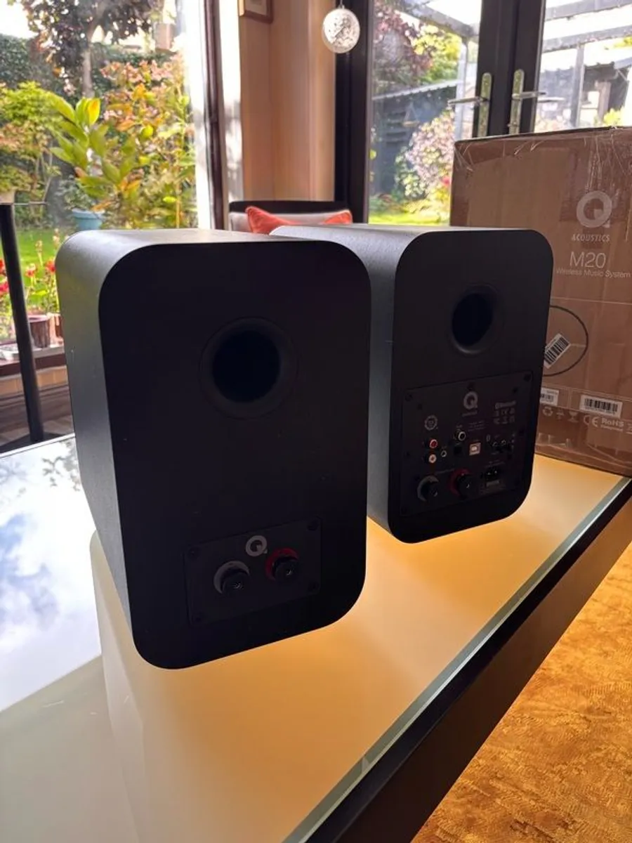 Powered Q Acoustic M20 Speakers. - Image 4