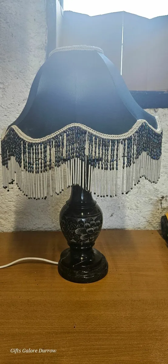 Large Marble Lamp