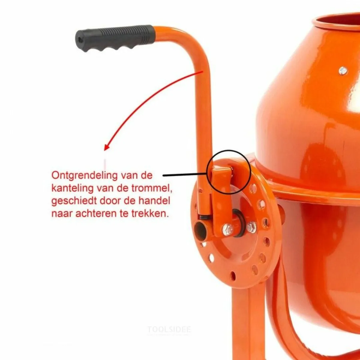 Cement Mixer 63 Litre Concrete Mixer - Image 3