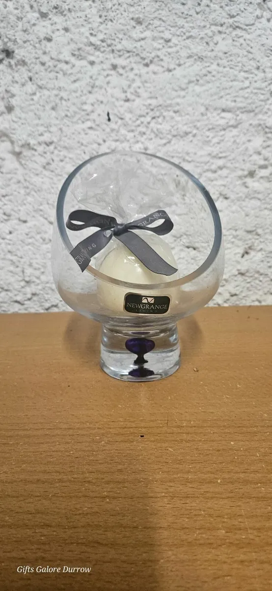 New-grange Crystal Candle Holder