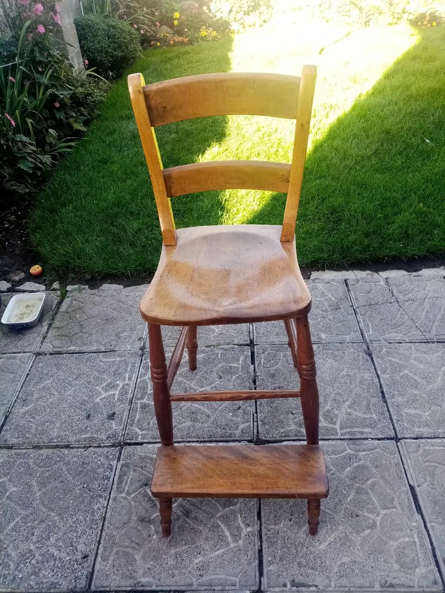 Victorian Clerks Chair, oil lamp - Image 2
