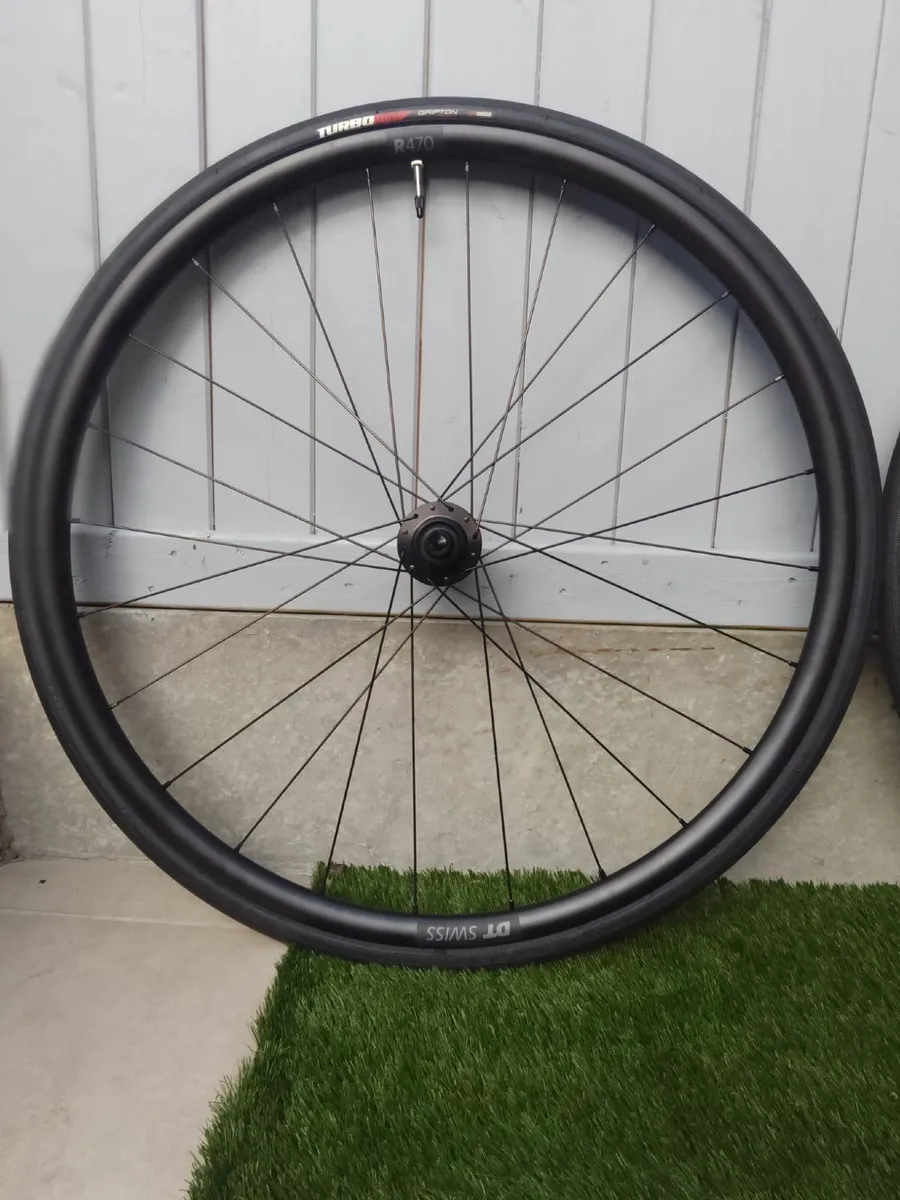 Bike wheelset Dt Swiss R470+tires - Image 4