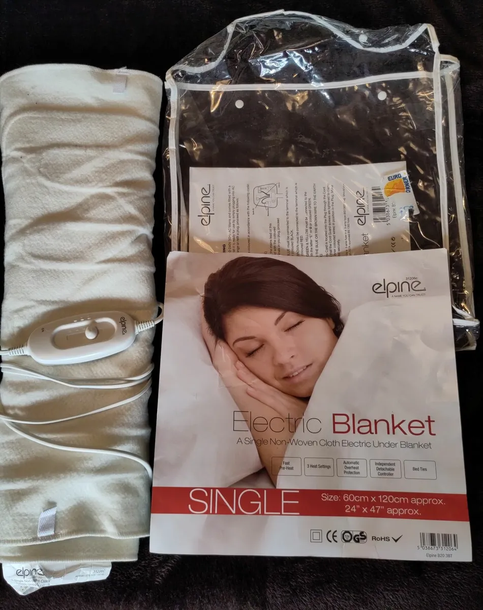 Electric Blanket Single hardly used