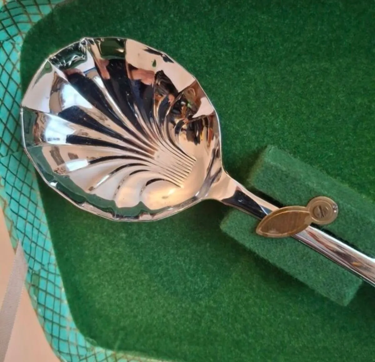 Chrome Plate Dessert Spoons - Image 2