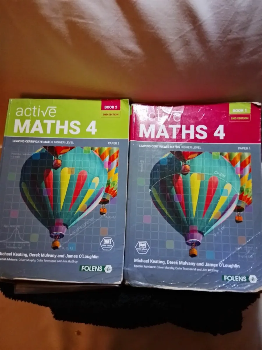 Leaving cert Maths Active Maths 4 Book 1&2 HL - Image 2