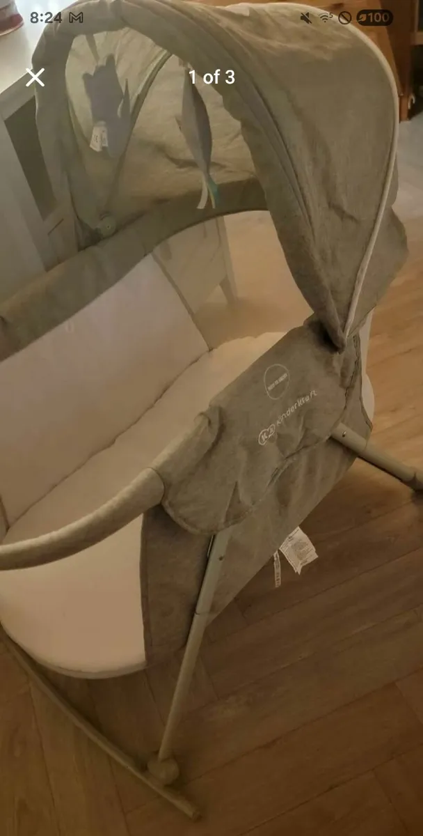 Kinderkraft Travel cot - Image 2