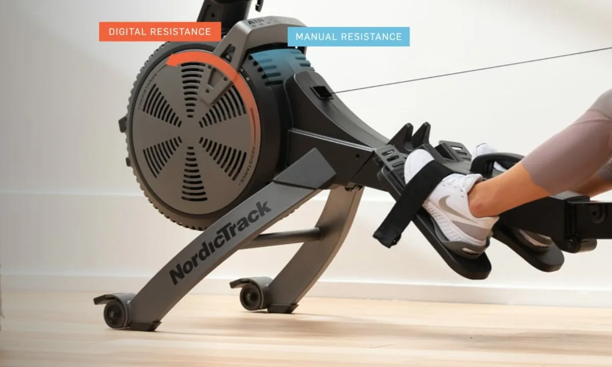 NordicTrack RW850 Rowing Machine + ifit 10" tablet - Image 4