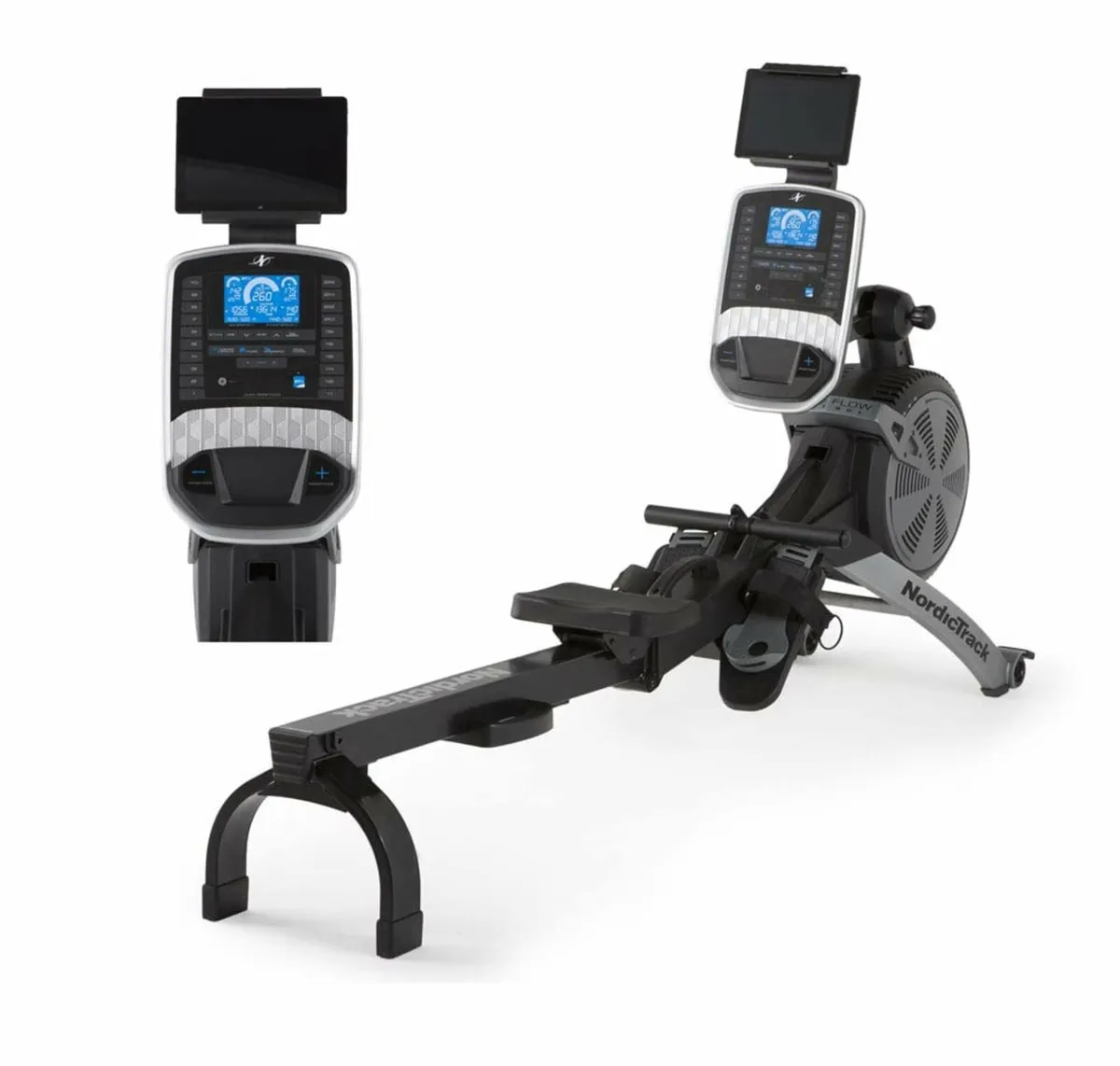 NordicTrack RW850 Rowing Machine + ifit 10" tablet - Image 1