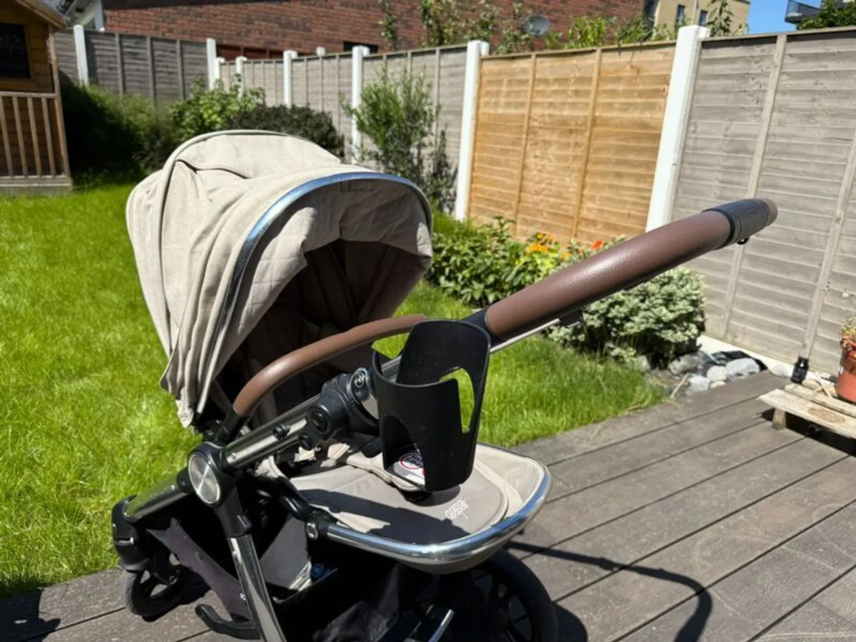 Ocarro pushchair / pram / stroller Bundle - Beige - Image 2