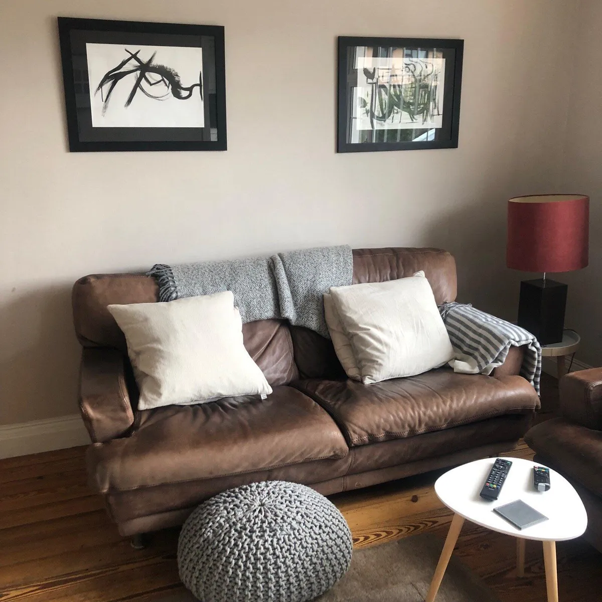 Leather sofa - Image 3