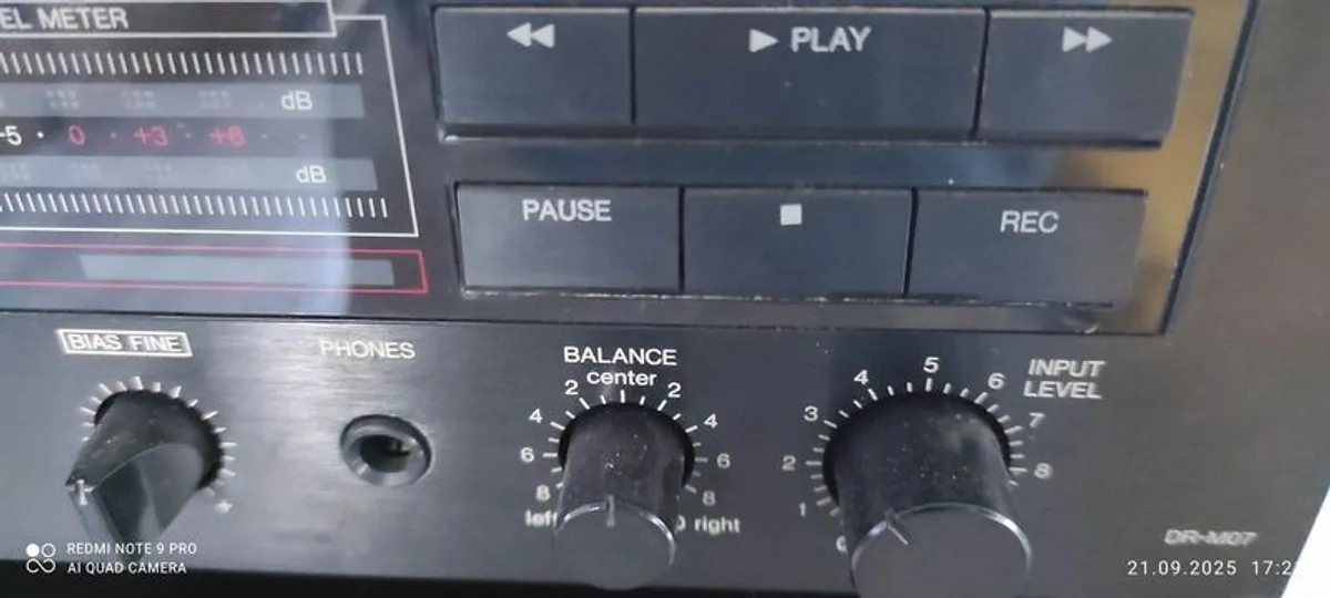 Denon DR-M07 PRECISION audio Component Stereo Cassette Tape Deck - Image 4