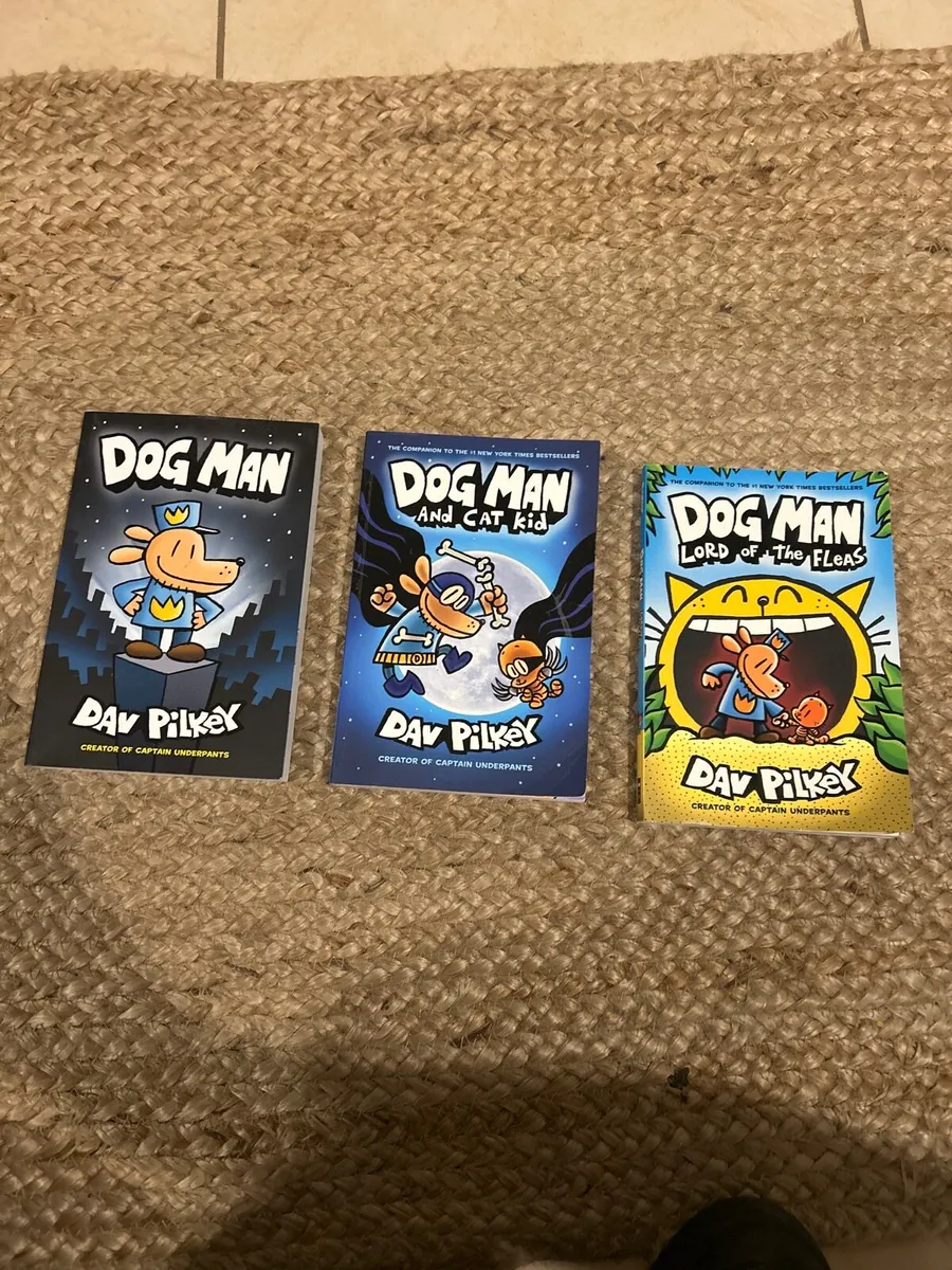 Dog Man books - Image 1