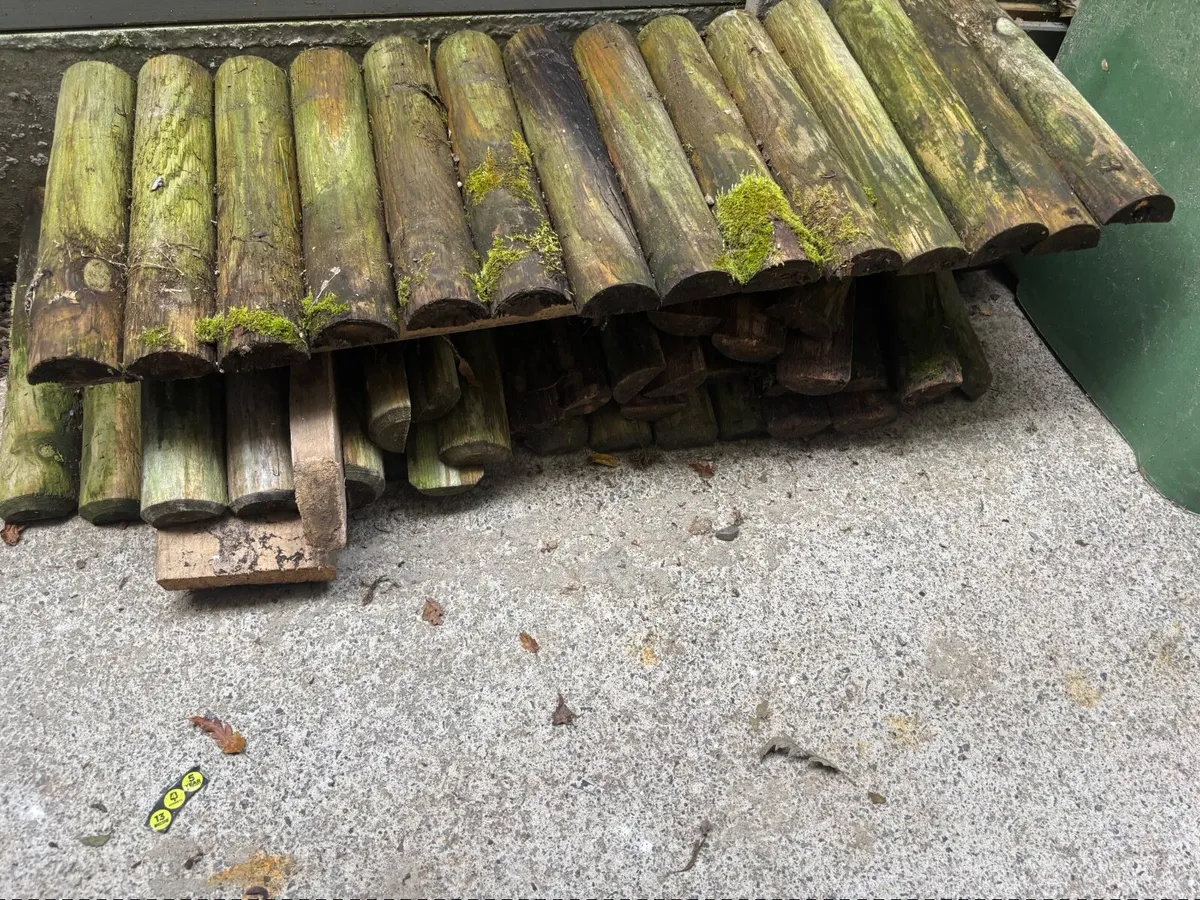 Log roll edging