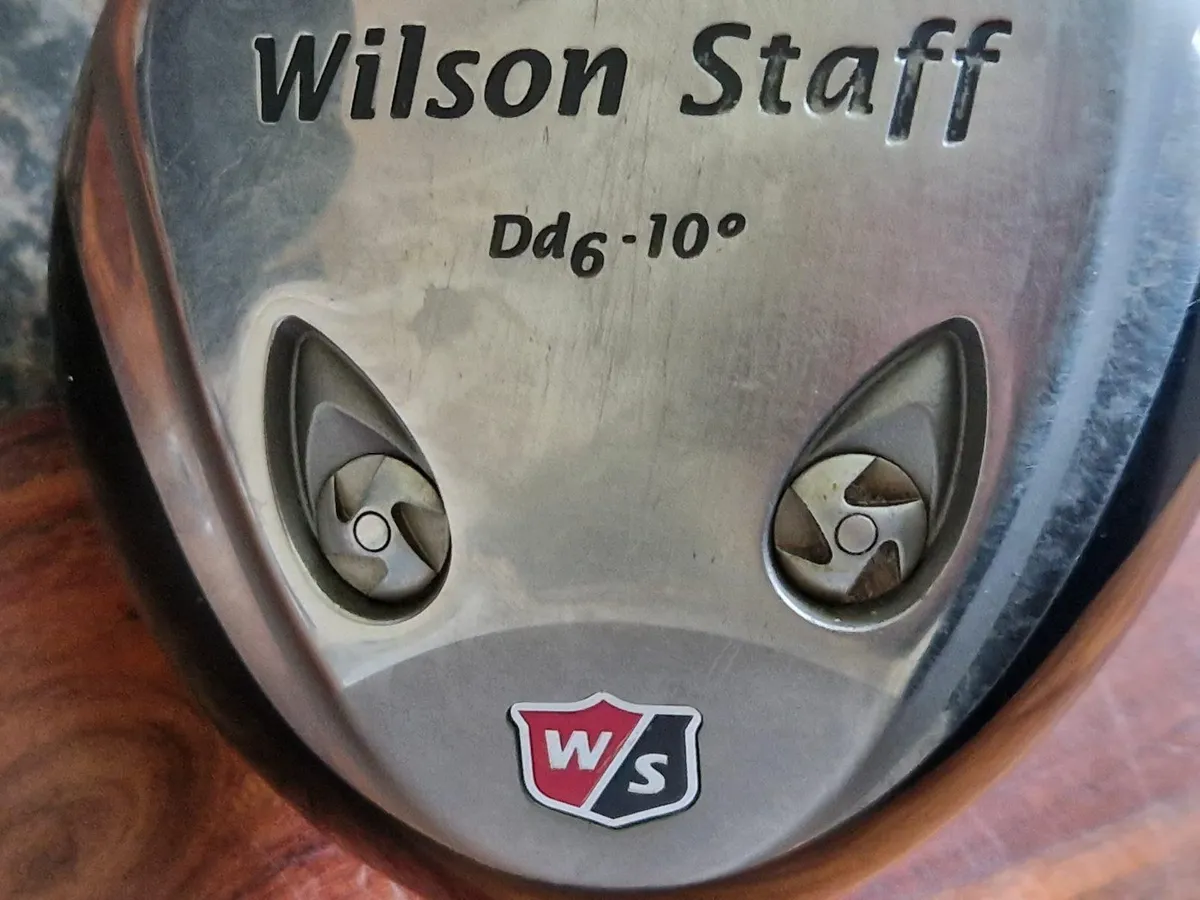 Spalding Golf Bag numerous zipped pockets & Clubs - Image 4