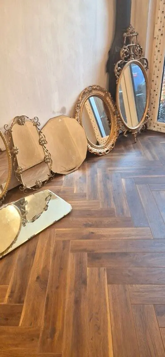 14 antique mirrors - Image 2