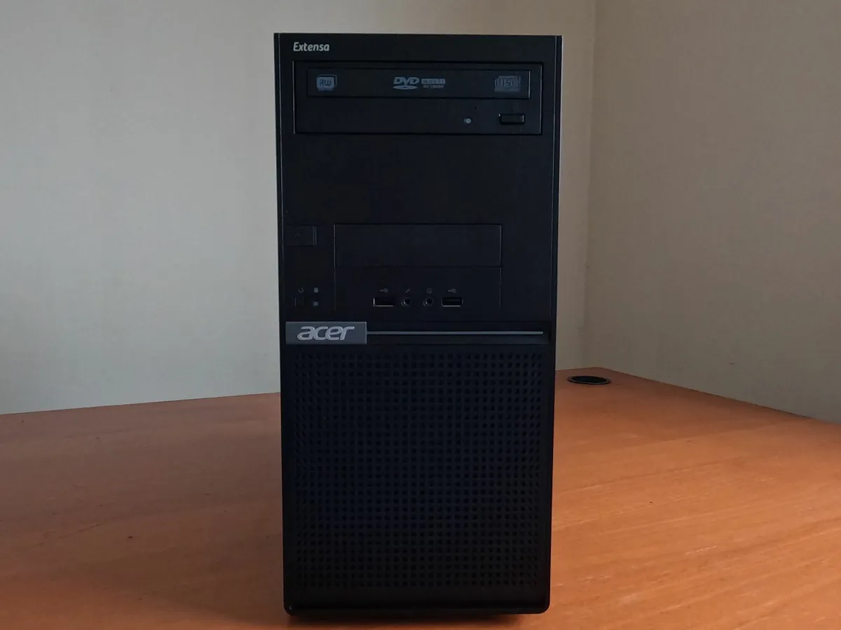 Acer i5 Desktop PC + FREE LG 22" Monitor | SSD - Image 4