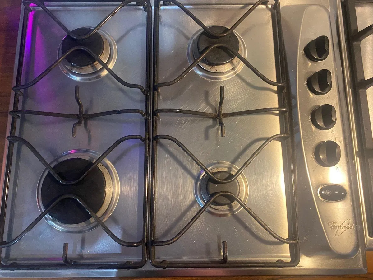 4 Ring Gas Hob Whirlpool - Image 1