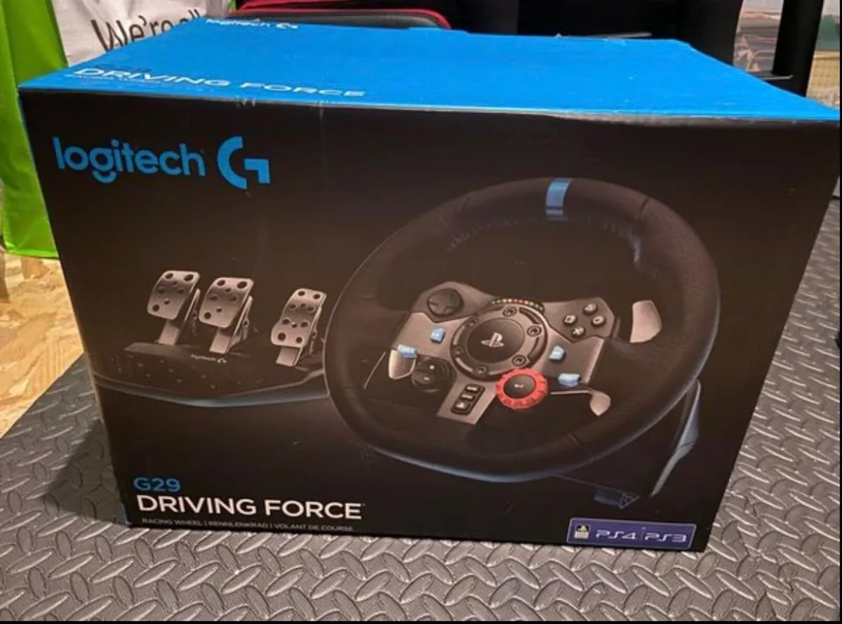 Logitech G29 Racibt Wheel and Pedals - Image 1