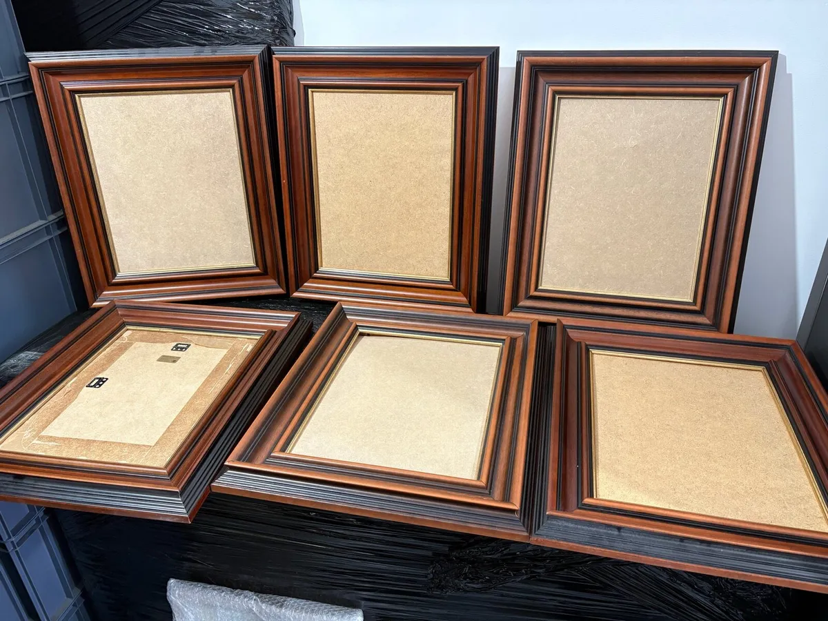 Mahogany picture frames - Image 1