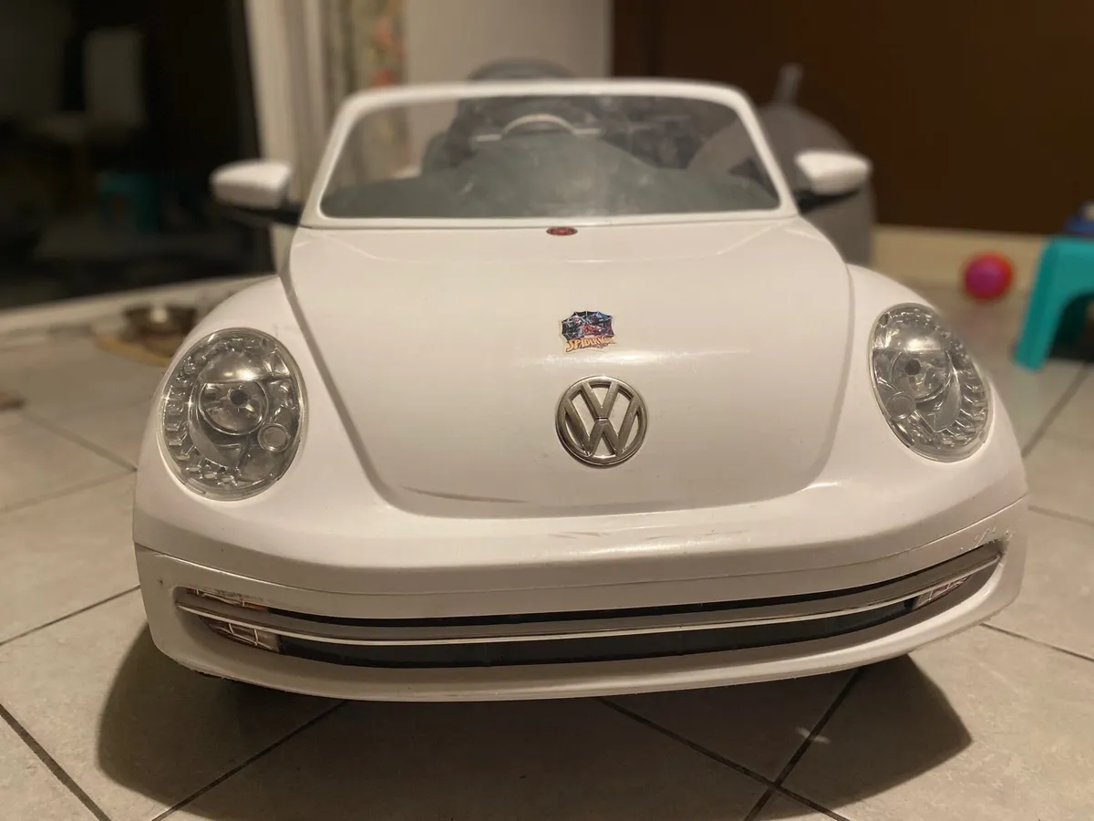 Electric Ride-On VW Beetle with Remote Control - Image 1