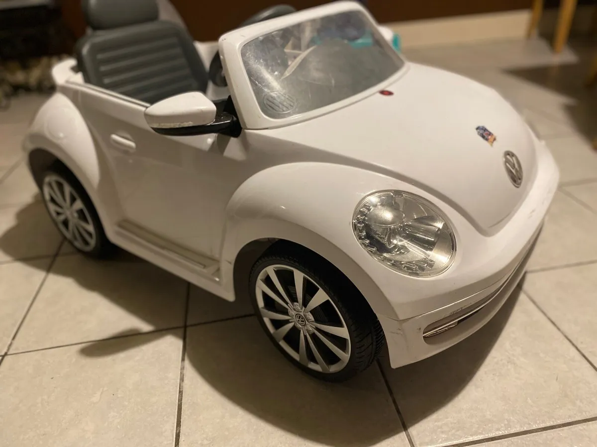 Electric Ride-On VW Beetle with Remote Control - Image 2