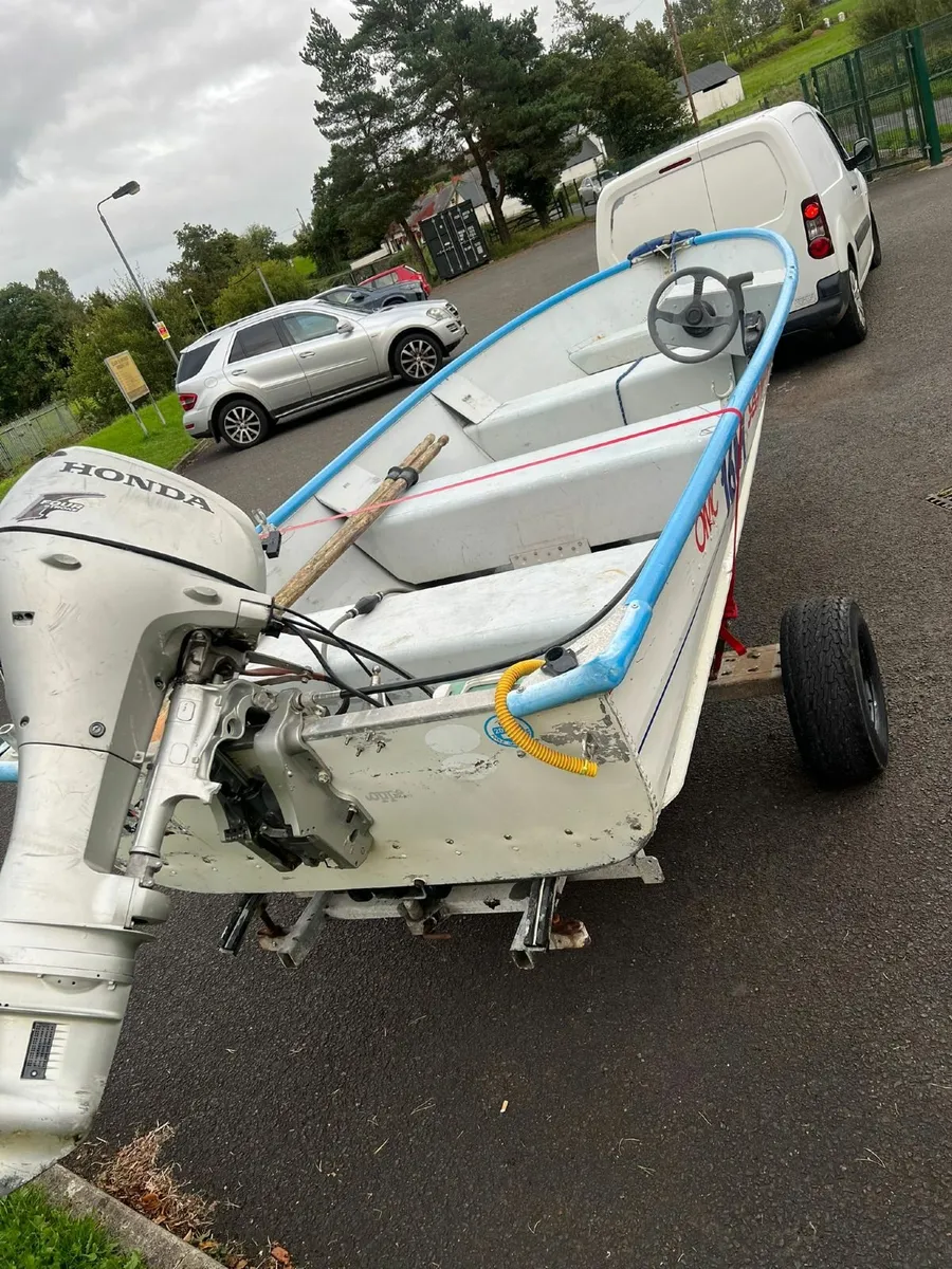 16ft aluminium boat sea nymph - Image 1