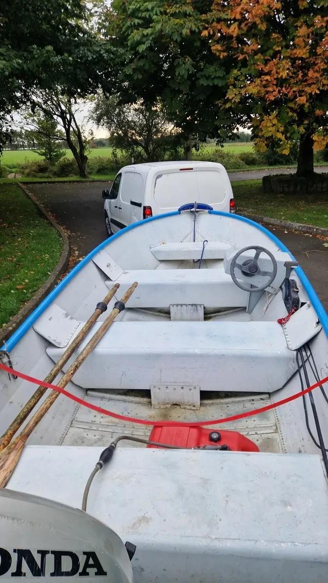 16ft aluminium boat sea nymph - Image 1