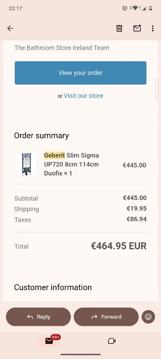 Toilet Geberit duofix Slim - Image 1