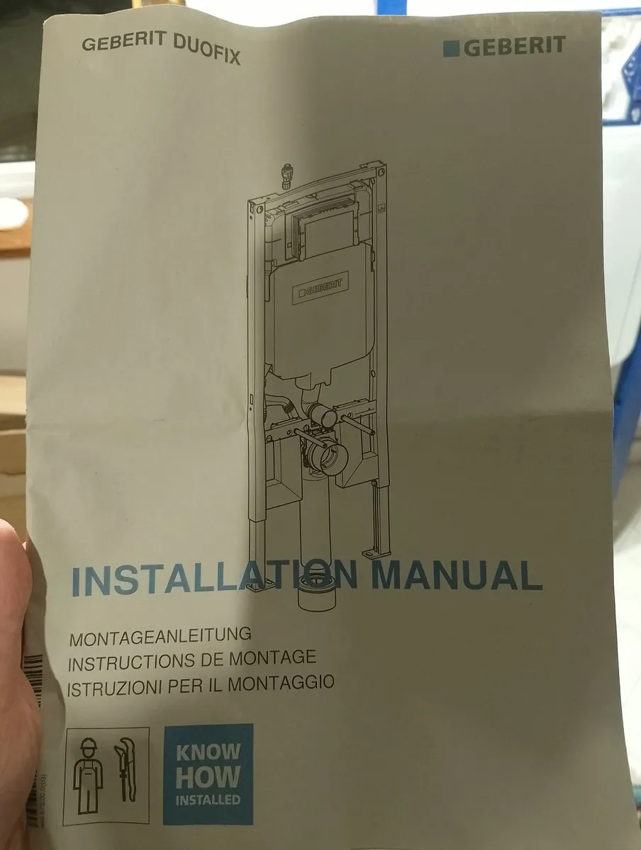 Toilet Geberit duofix Slim - Image 3