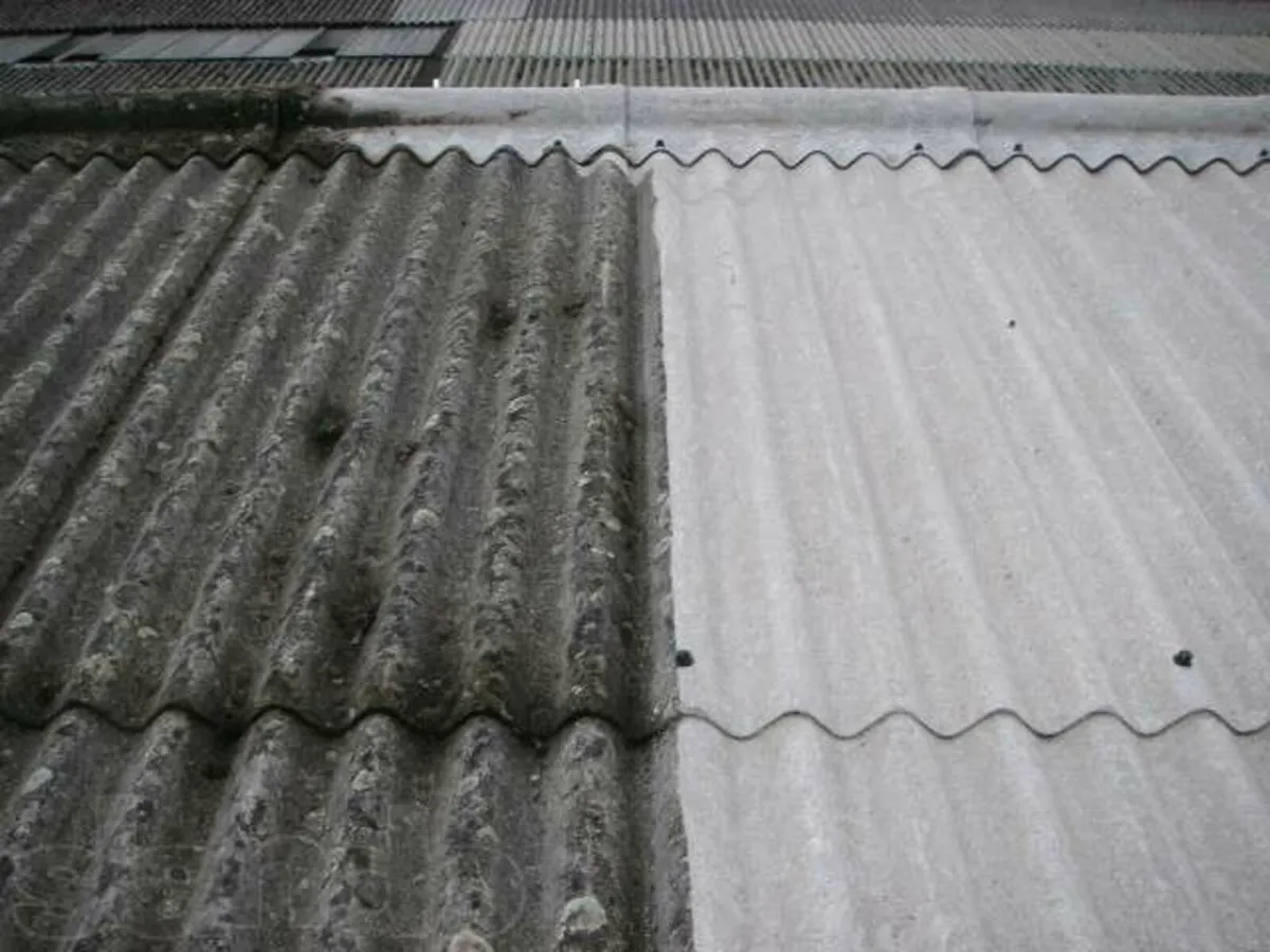 Asbestos Roof Cleaning - Image 1