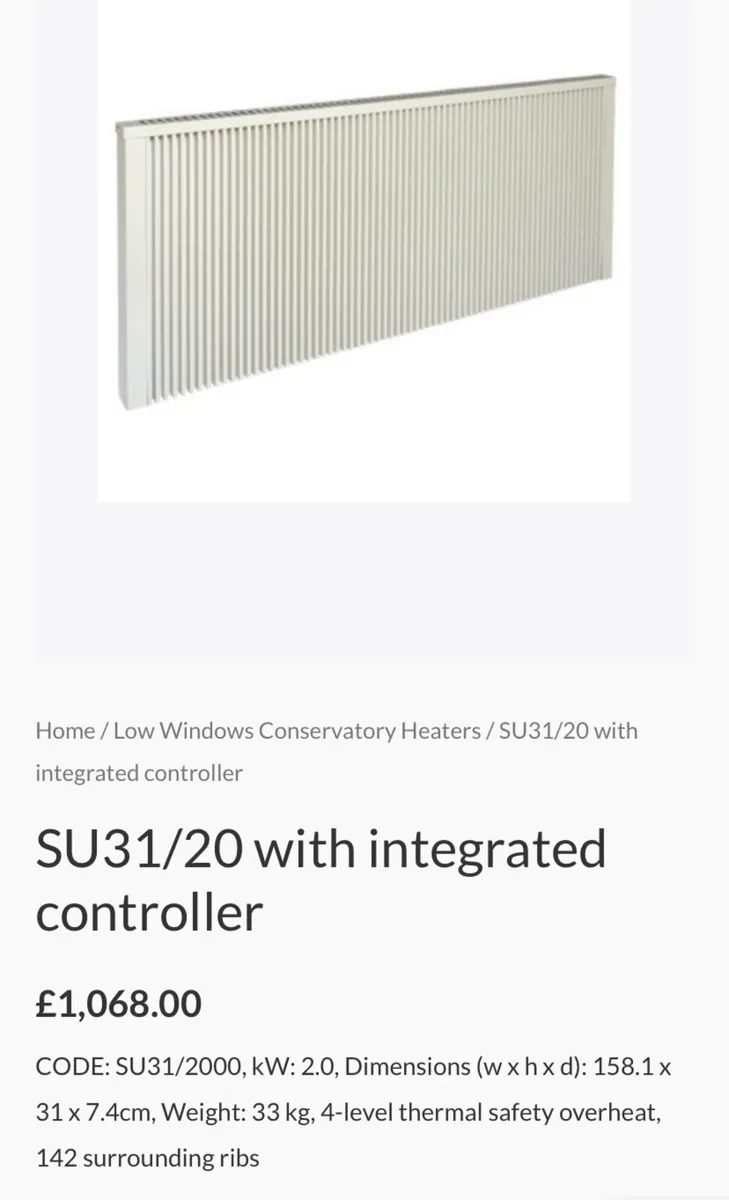 Low running cost Suka Heater