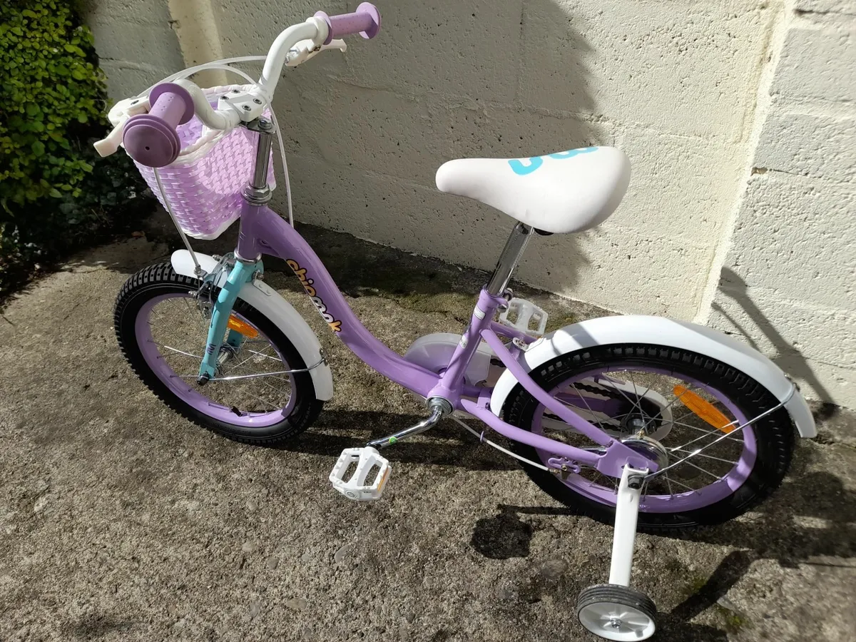 Girls 16 inch Bike Like New - Image 3
