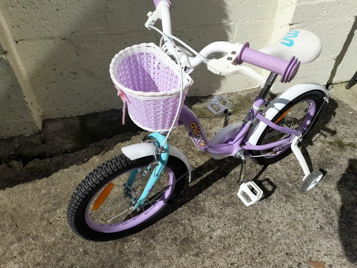 Girls 16 inch Bike Like New - Image 1