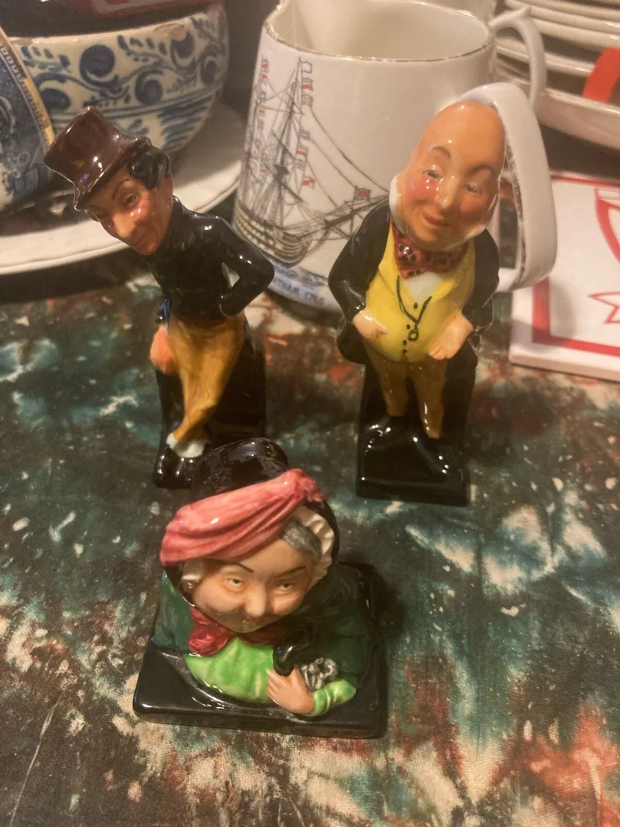Charles Dickinson character royal doulton figures - Image 1