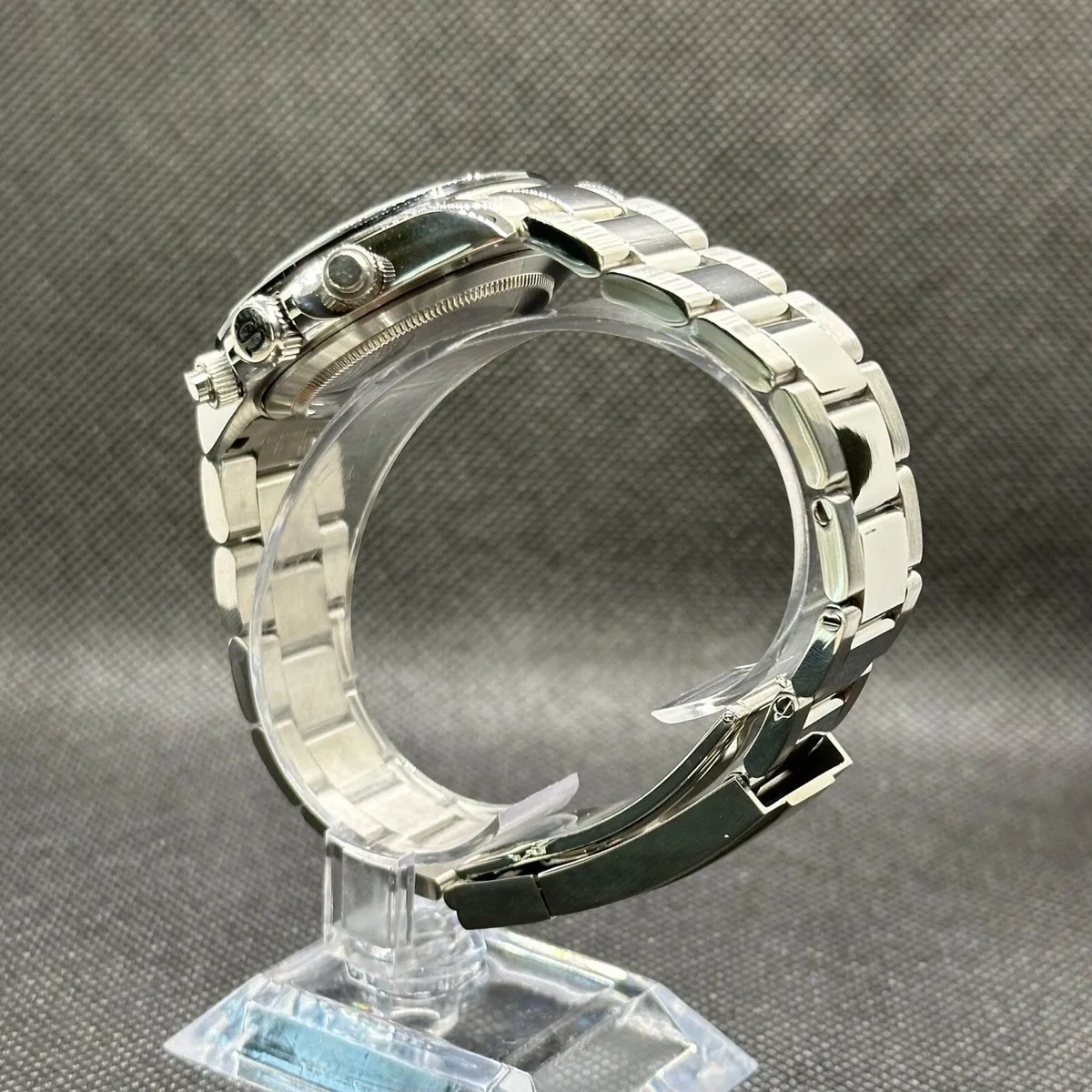 Seiko Daytona Style Mod 40mm Automatic Watch - Image 3