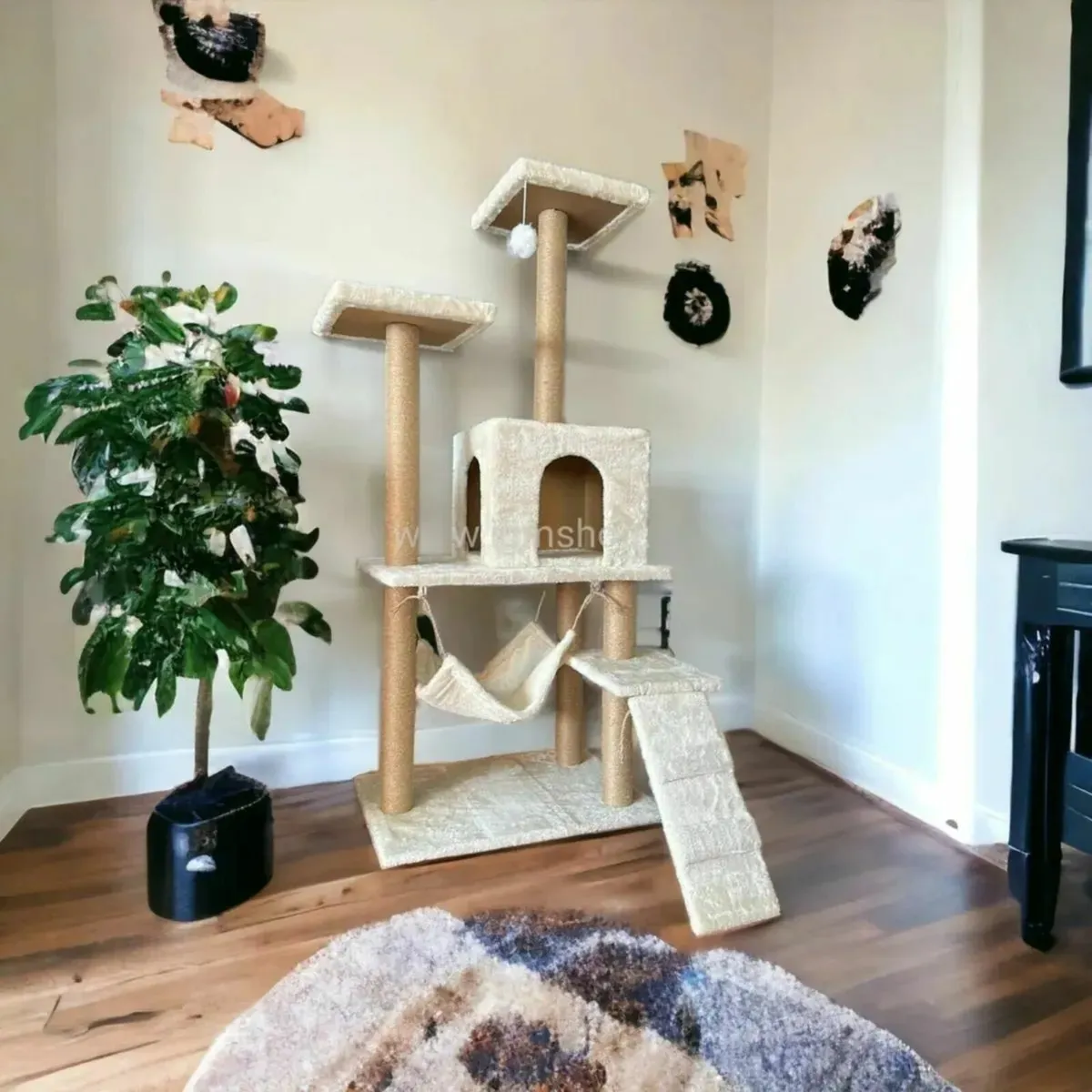 Cat scratcher 140cm tall cat tree brand new - Image 3